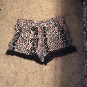 Lace shorts
